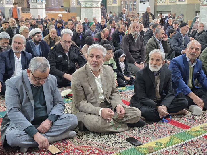 تصاویر/ برگزاری نماز جمعه شهرستان بهاباد