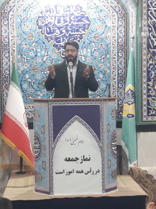 نماز جمعه چغادک به روایت تصویر