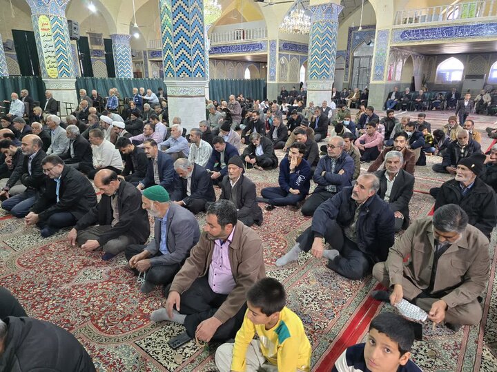 تصاویر/ برگزاری نماز جمعه شهرستان بهاباد