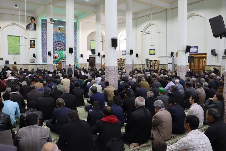 تصاویر/ برگزاری نماز جمعه شهرستان بافق