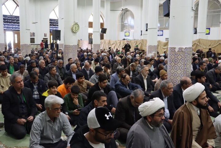 تصاویر/ برگزاری نماز جمعه شهرستان بافق