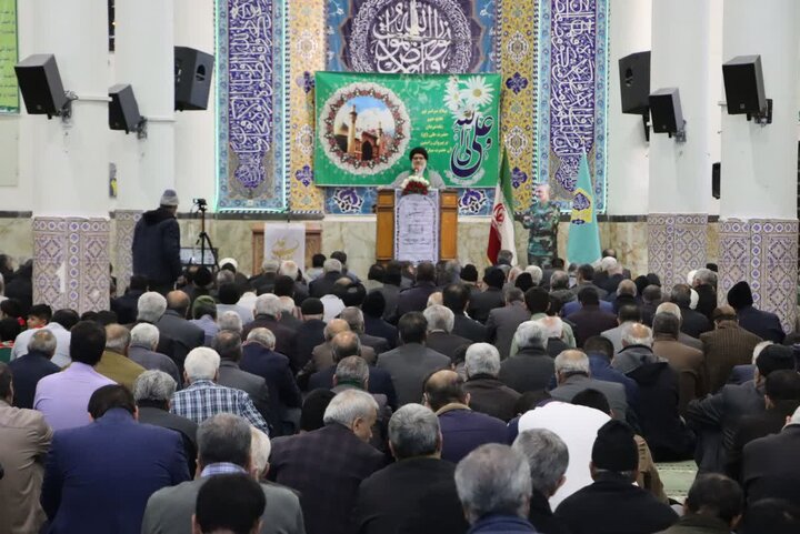 تصاویر/ برگزاری نماز جمعه شهرستان بافق