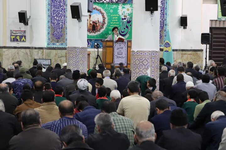 تصاویر/ برگزاری نماز جمعه شهرستان بافق