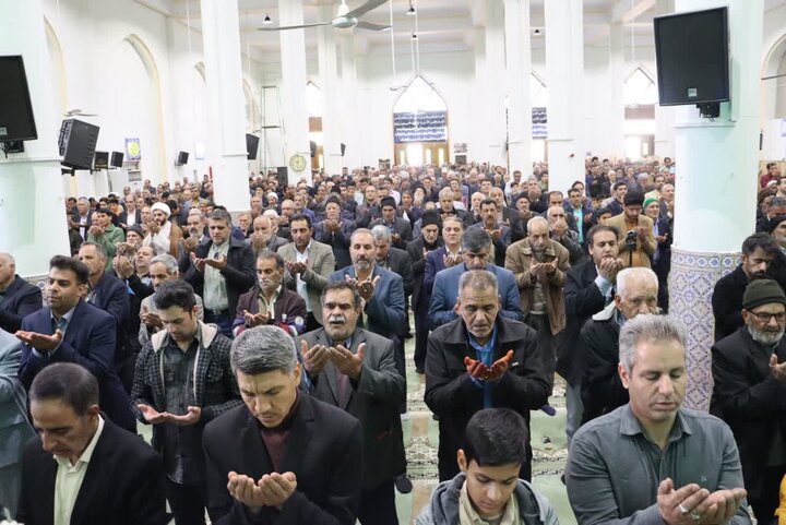تصاویر/ برگزاری نماز جمعه شهرستان بافق