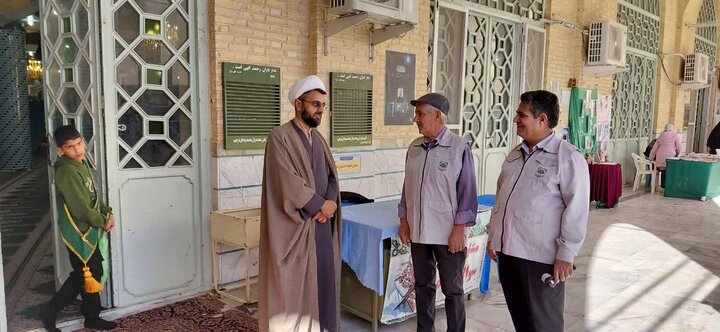 تصاویر/ اقامه نماز جمعه شهر انار