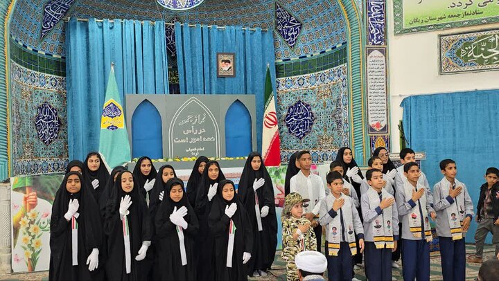 تصاویر/ اقامه نماز جمعه شهر ریگان