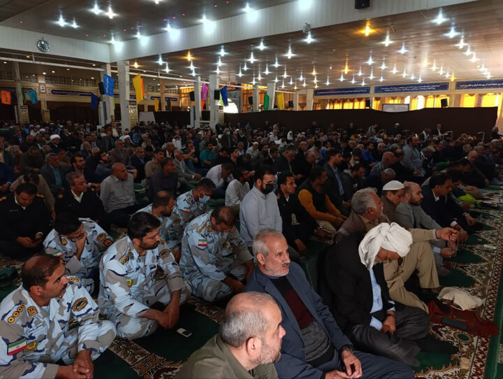 نماز جمعه بوشهر به روایت تصویر