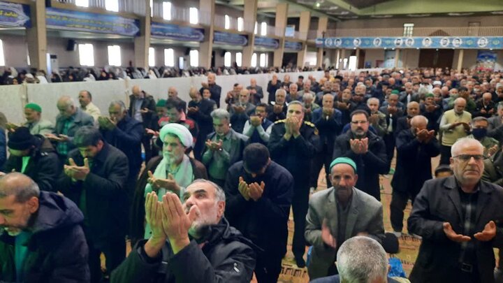 تصاویر/ اقامه نماز عبادی سیاسی جمعه در خمین