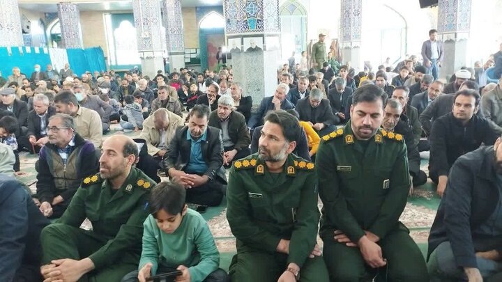 تصاویر/ اقامه نماز جمعه شهر کوهبنان