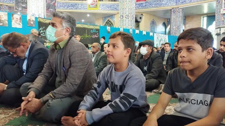 تصاویر/ اقامه نماز جمعه شهر کوهبنان