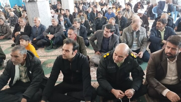 تصاویر/ اقامه نماز جمعه شهر کوهبنان