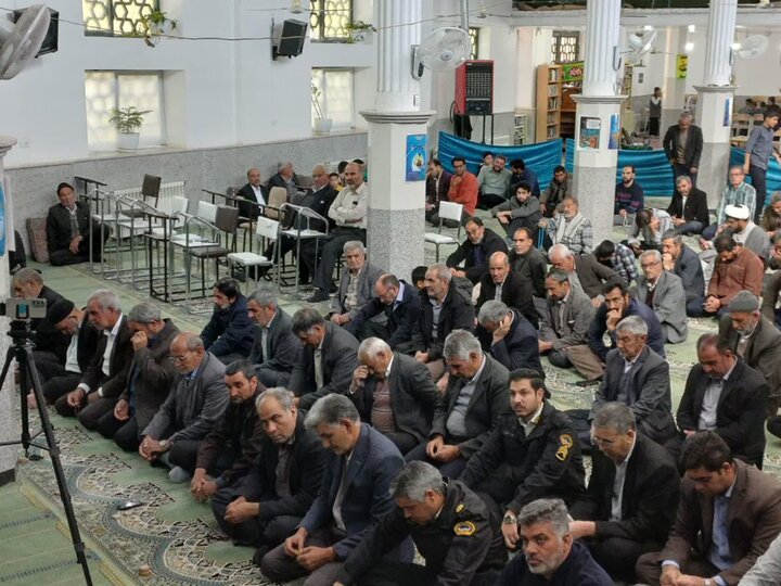 تصاویر/ اقامه نماز جمعه شهر امین شهر