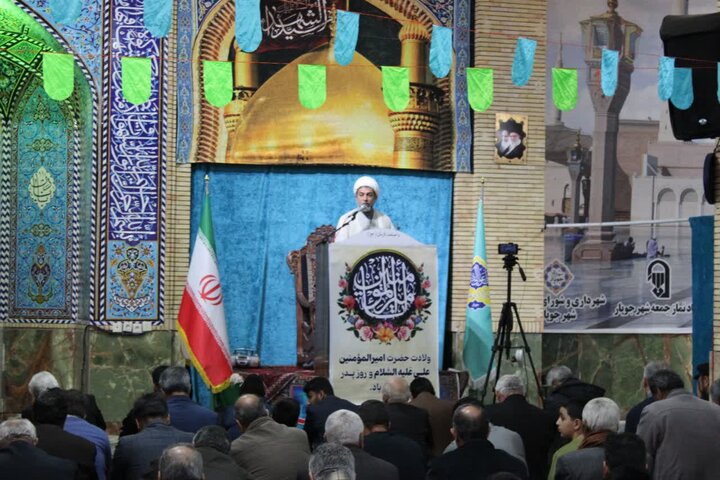 تصاویر/ اقامه نماز جمعه شهر جوپار