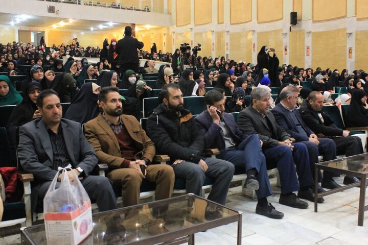 فیلم| مراسم دختران حاج قاسم در اراک