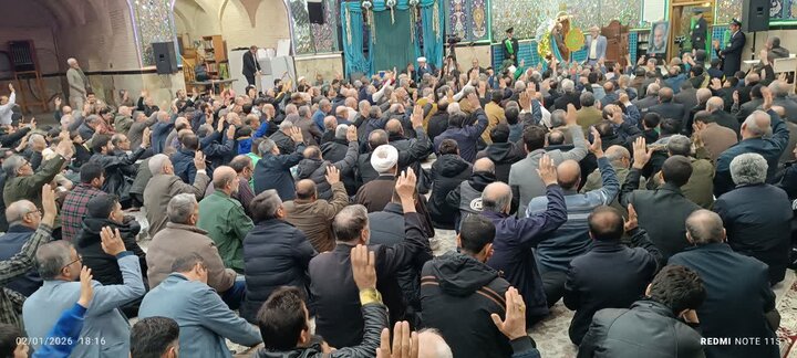 تصاویر/جشن میلاد امام علی (ع) و گرامیداشت سالگرد شهادت سردار سلیمانی در ساوه