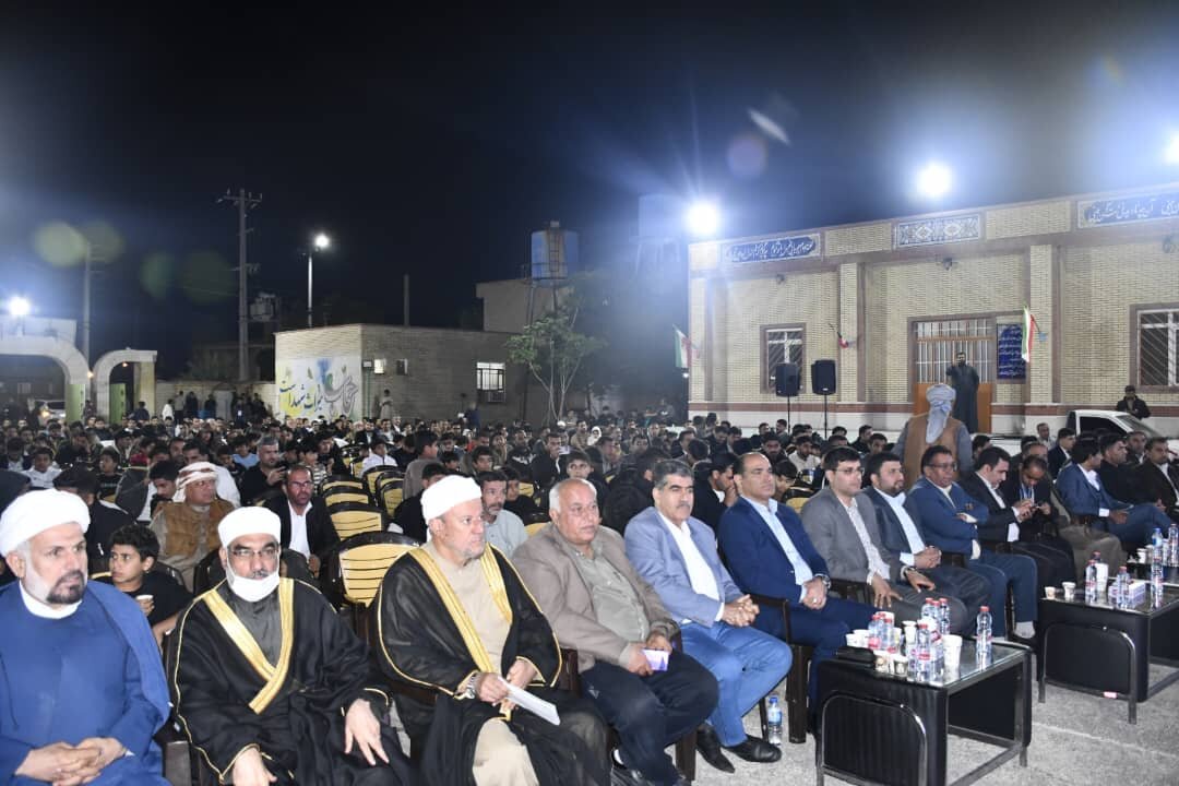 آیین ازدواج آسان ۲۳ زوج جوان در شهر چاه مبارک شهرستان عسلویه برگزار شد+ تصاویر