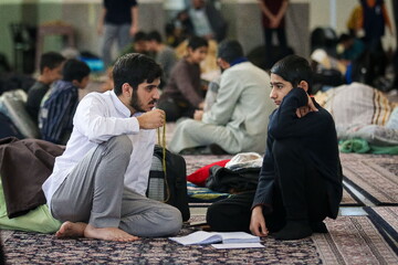 تصاویر/ آیین اعتکاف رجبیه در مصلی قدس