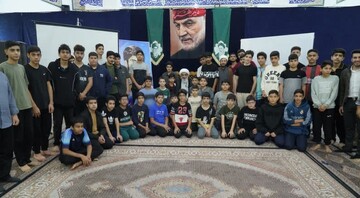 فیلم| اعتکاف پسران نوجوان در بوشهر