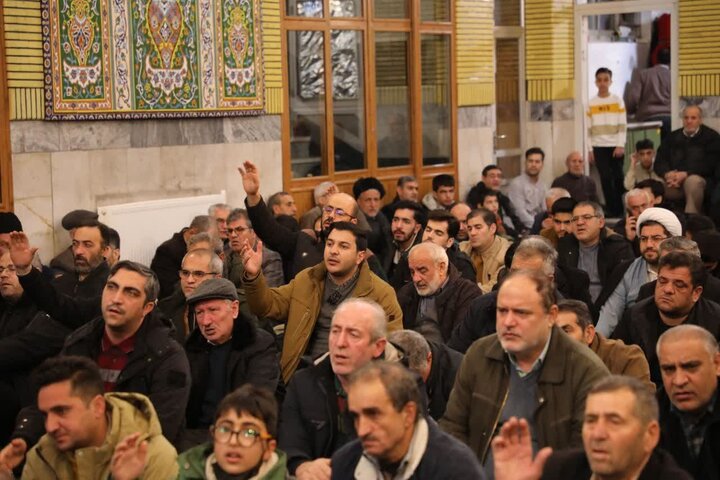 تصاویر/ مراسم جشن ولادت امام علی علیه و بزرگداشت سالگرد شهادت سردار سلیمانی در خوی