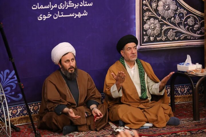 تصاویر/ مراسم جشن ولادت امام علی علیه و بزرگداشت سالگرد شهادت سردار سلیمانی در خوی