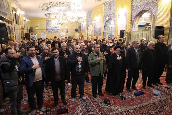 تصاویر/ مراسم جشن ولادت امام علی علیه و بزرگداشت سالگرد شهادت سردار سلیمانی در خوی