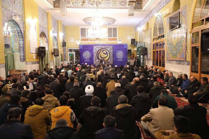 تصاویر/ مراسم جشن ولادت امام علی علیه و بزرگداشت سالگرد شهادت سردار سلیمانی در خوی