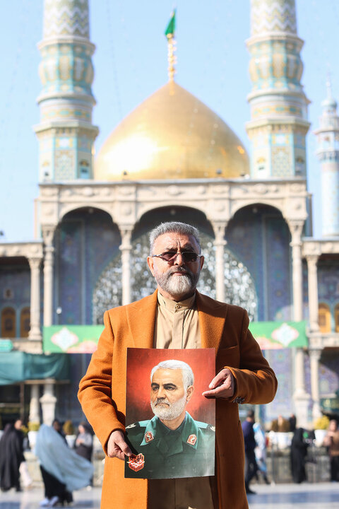 به یاد پدر مقاومت شهید حاج قاسم سلیمانی+ تصاویر