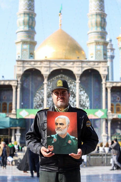 به یاد پدر مقاومت شهید حاج قاسم سلیمانی+ تصاویر