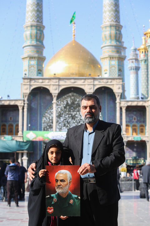 به یاد پدر مقاومت شهید حاج قاسم سلیمانی+ تصاویر