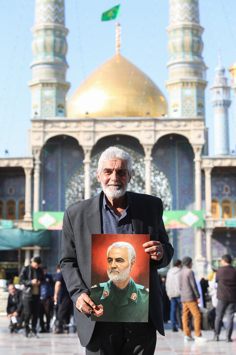 به یاد پدر مقاومت شهید حاج قاسم سلیمانی+ تصاویر