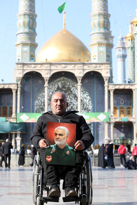 به یاد پدر مقاومت شهید حاج قاسم سلیمانی+ تصاویر