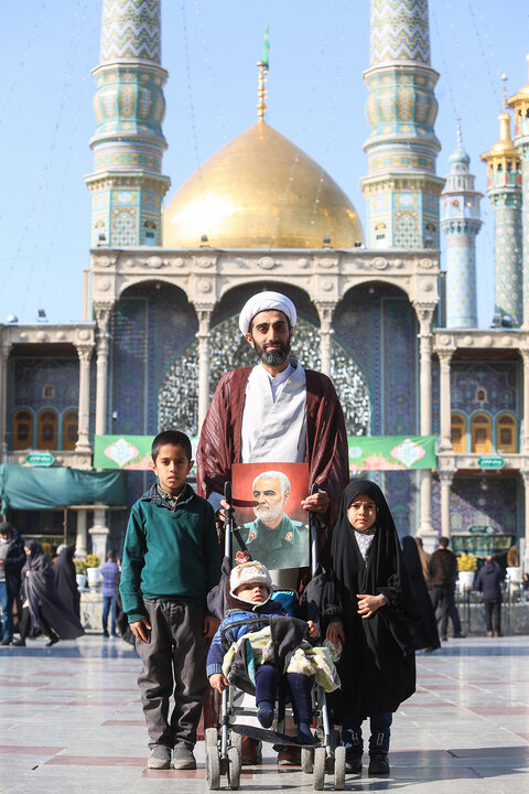 به یاد پدر مقاومت شهید حاج قاسم سلیمانی+ تصاویر