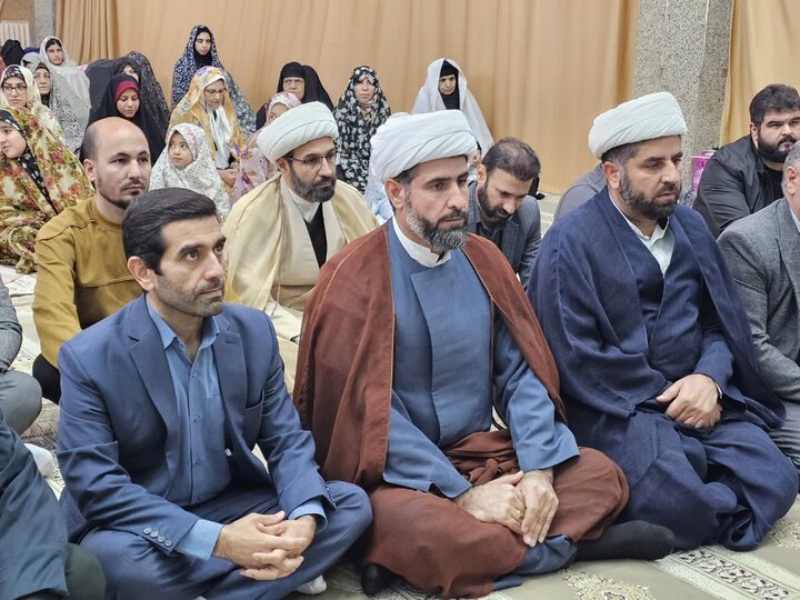 تصاویر/ دیدار حجت‌الاسلام والمسلمین پورذهبی با معتکفین مسجد امام حسین(ع) بیجار