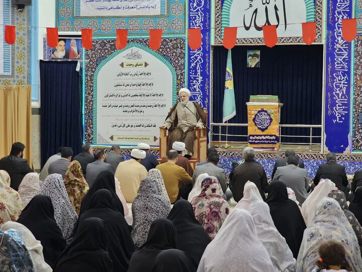 تصاویر/ دیدار حجت‌الاسلام والمسلمین پورذهبی با معتکفین مسجد امام حسین(ع) بیجار