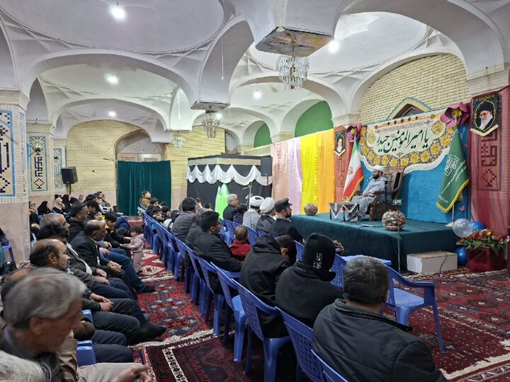 تصاویر/ ویژه برنامه جشن میلاد امیرالمومنین حضرت علی(ع) در شهر جوپار