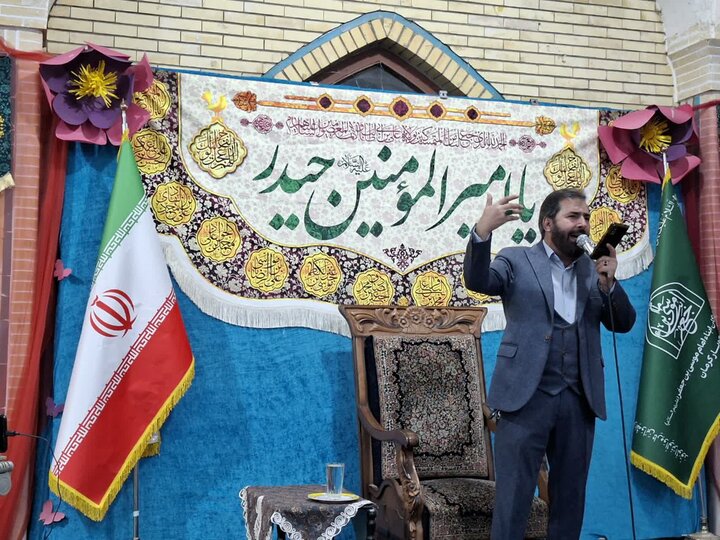 تصاویر/ ویژه برنامه جشن میلاد امیرالمومنین حضرت علی(ع) در شهر جوپار