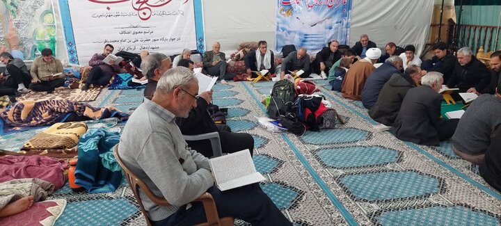 تصاویر/ آغاز اعتکاف مردمی در آستان علی بن باقر(ع)