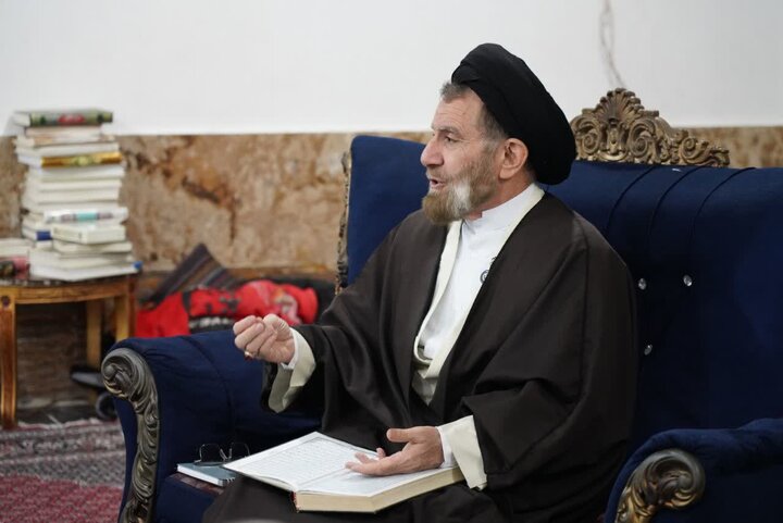 تصاویر/حضور نماینده ولی فقیه در لرستان در جمع معتکفان در برخی مساجد خرم آباد