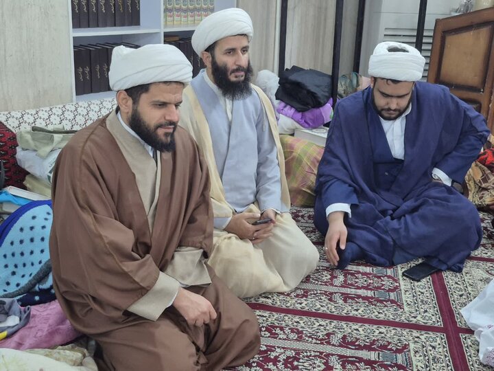 تصاویر/ حضور امام جمعه پاکدشت در جمع معتکفین