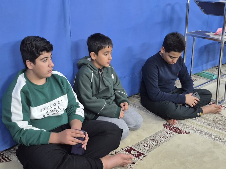 تصاویر/ حضور امام جمعه پاکدشت در جمع معتکفین