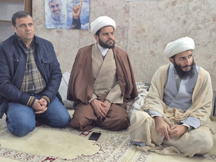 تصاویر/ حضور امام جمعه پاکدشت در جمع معتکفین