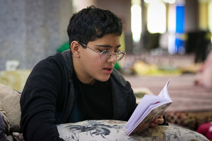 تصاویر/ آغاز آیین اعتکاف رجبیه در مصلی قدس