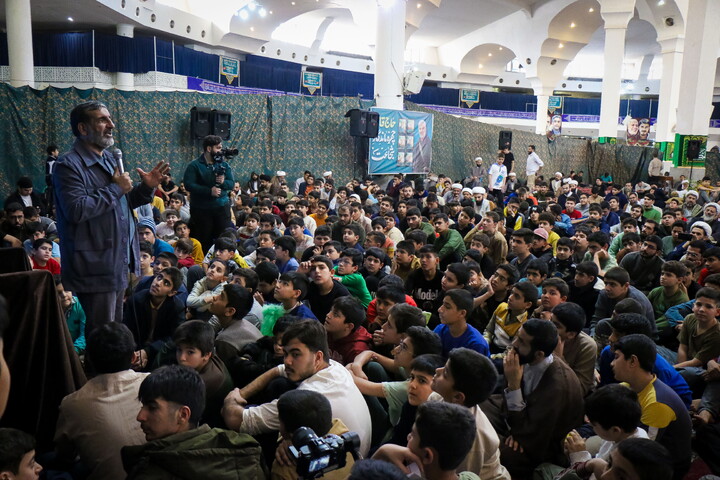 تصاویر/ آغاز آیین اعتکاف رجبیه در مصلی قدس