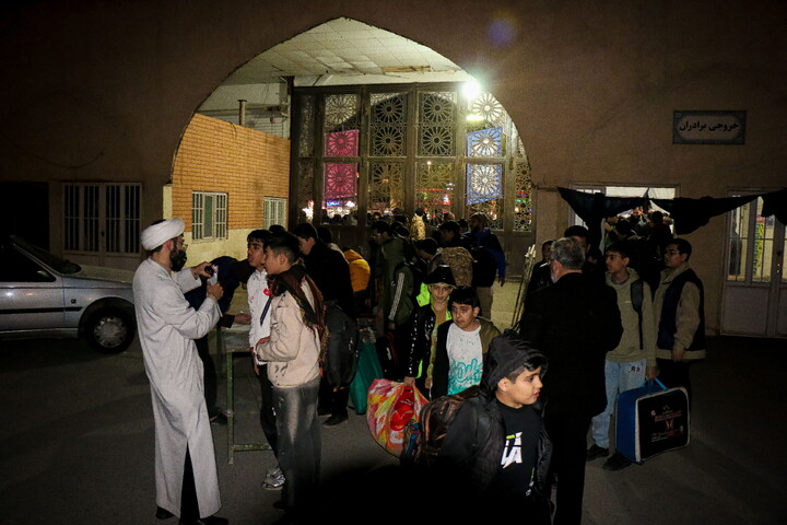 تصاویر/ آغاز آیین اعتکاف رجبیه در مصلی قدس