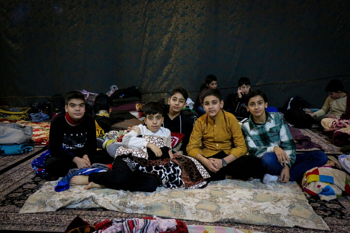 تصاویر/ آغاز آیین اعتکاف رجبیه در مصلی قدس