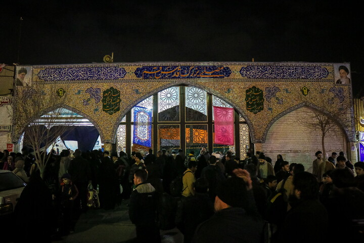 تصاویر/ آغاز آیین اعتکاف رجبیه در مصلی قدس