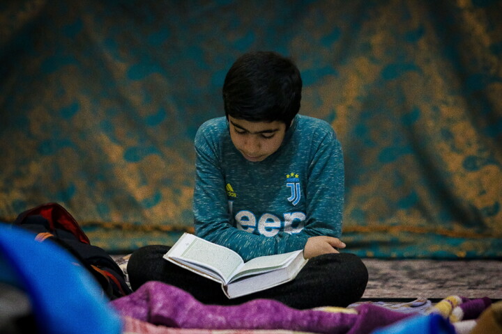 تصاویر/ آغاز آیین اعتکاف رجبیه در مصلی قدس