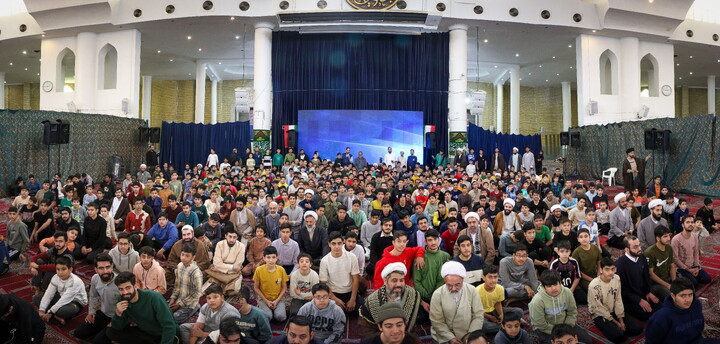 تصاویر/ آغاز آیین اعتکاف رجبیه در مصلی قدس