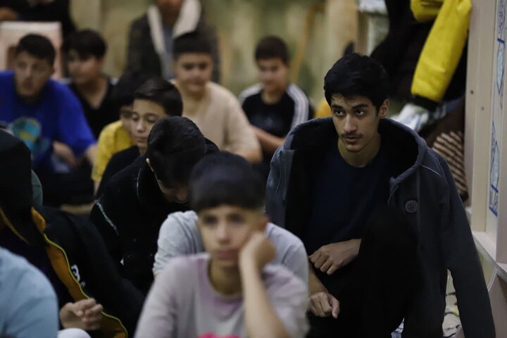 حضور پرشور دانش‌آموزان مهستانی در اعتکاف دانش‌آموزی پسران مسجد جامع ولی‌عصر(عج)