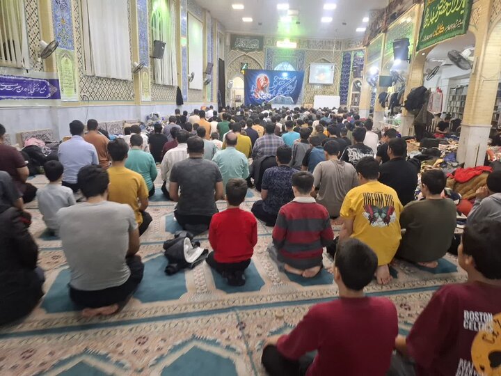 تصاویر/ آغاز اعتکاف مردمی در مسجدباب الحوایج کاشان